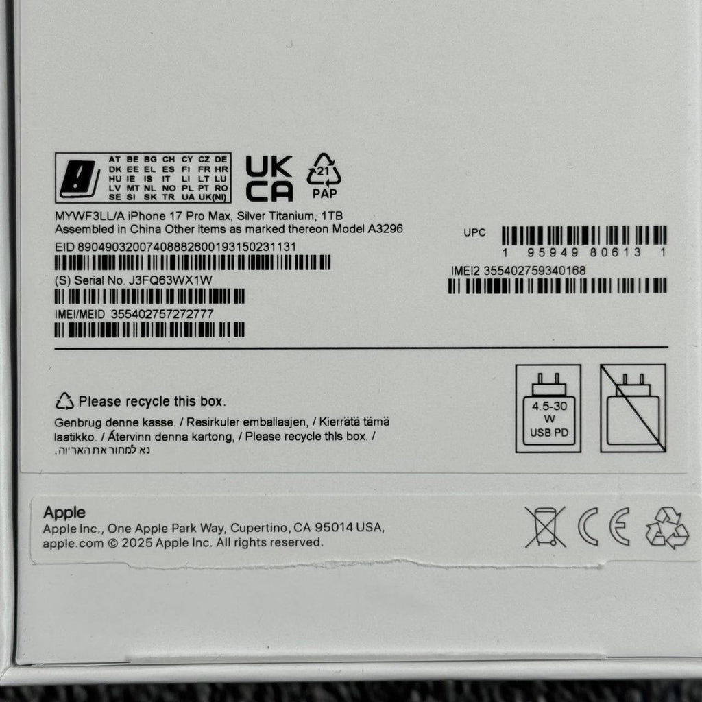 iPhone 17 pro max